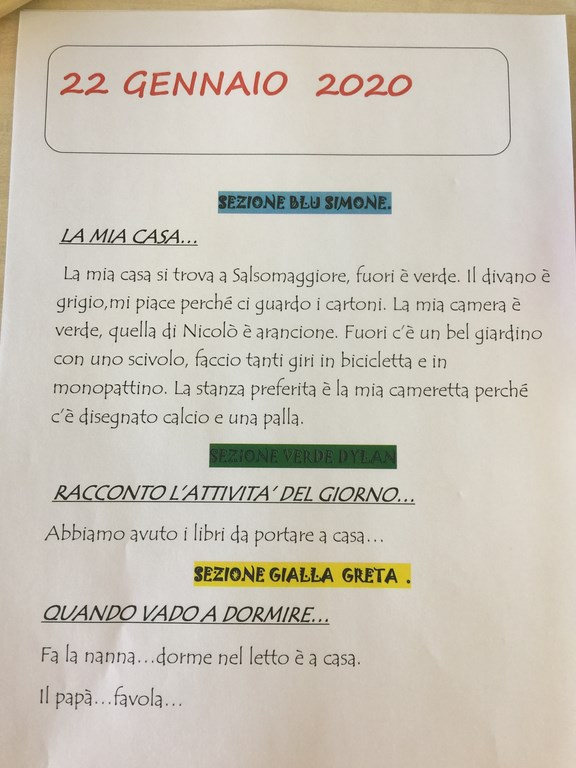 21 E 22 GENNAIO